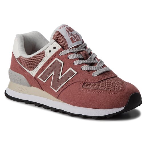 Sneakers New Balance WL574CRC Rose fr.eschuhe.ch