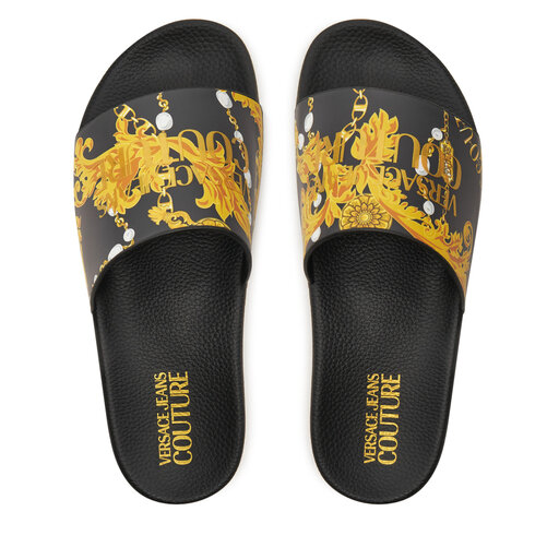 Chanclas Versace Jeans Couture 77VA3SQ3 ZS834 Negro