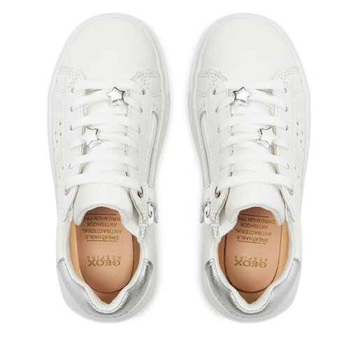 Sneakers Geox J Nettuno Girl J45GCB 085BC C0007 S Blanc