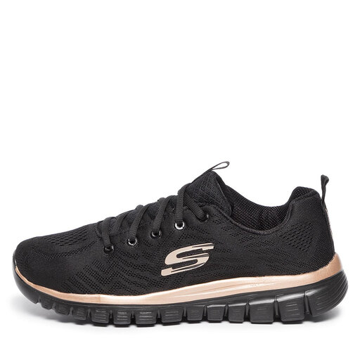 Sneakers Skechers Get Connected 12615/BKRG Nero