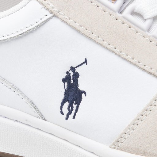 く*君様 958 OLD RALPH LAUREN 上質 厚手 コットン ロング Снікерcи Polo Ralph Lauren Polo Crt Pp 809834463002 Білий
