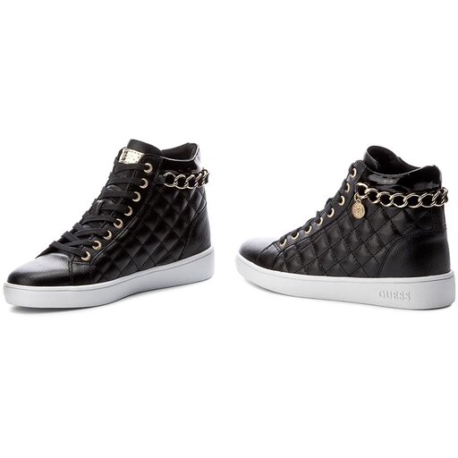 Sneakers Guess Gerta FLGER3 LEA12 Noir chaussures