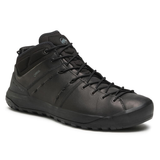 Chaussures basses Mammut Hueco Advanced Mid GTX GORE TEX 3020 06090 0052 1085 Noir chaussures