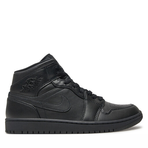 Sneakers Nike Air Jordan 1 Mid 554724 093 Noir chaussures