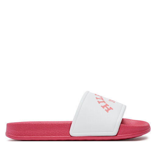 Šľapky Tommy Hilfiger Logo Print Pool Slide T3A0-33303-1172 Biela