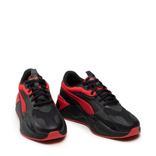 puma rsx3 red and black