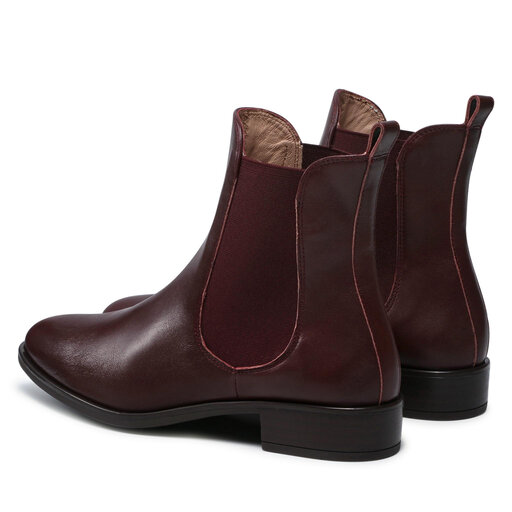 Bottines Chelsea Unisa Boyer F21 Vu Bordeaux chaussures