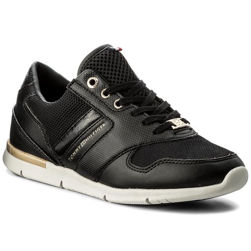 Sneakers Tommy Hilfiger Light Weight Breathable Sneaker FW0FW02666 Nero escarpe