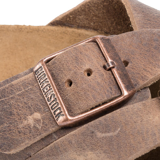 Pantoletten Birkenstock Lugano 1015499 Braun