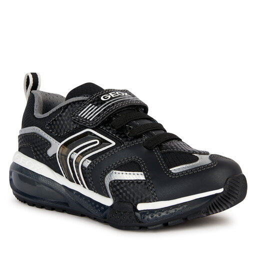 Geox boys shop black shoes