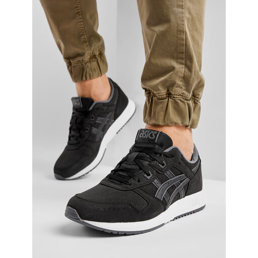 asics lyte classic black carrier grey