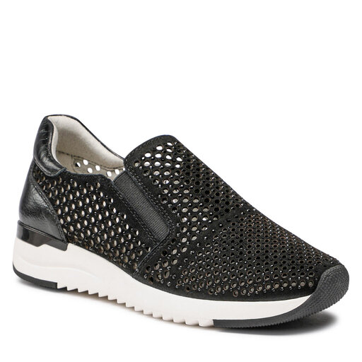 Pantoufles CAPRICE Largeur H - Cuir Véritable - Semelle Confort 45mm - Taille EU 42
