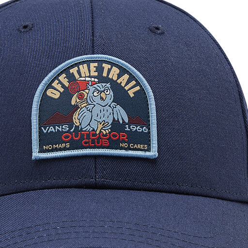 Gorra con visera Vans Outdoor Club VN0A7PQCLKZ1 Azul marino