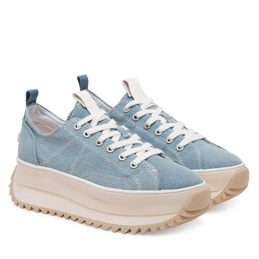 Plateau Sneaker Hellblau Blaue Schuhe Von Tamaris Tamaris Sneaker