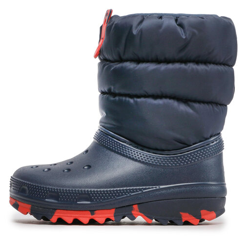 Crocs Classic Neo Puff Boot K 207684 Navy Blue Marine