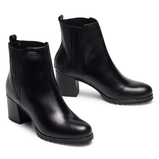 Bottines Geox D New Lise Np Abx A D046ZA 00043 C9999 Noir chaussures