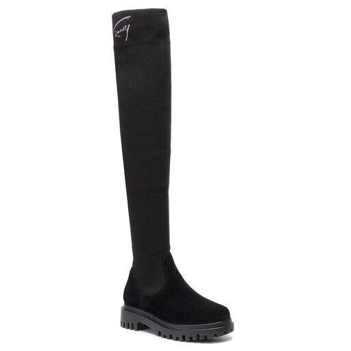 Tommy signature long boot cheap