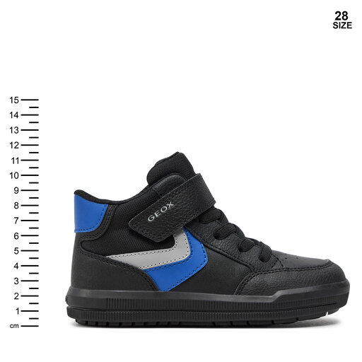 Sneakers Geox J Arzach Boy J464AA 054FU C0245 S Noir