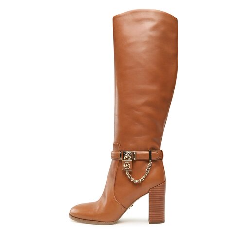 Bottes MICHAEL Michael Kors Hamilton Heeled Boot 40F3HAHB5L Marron chaussures