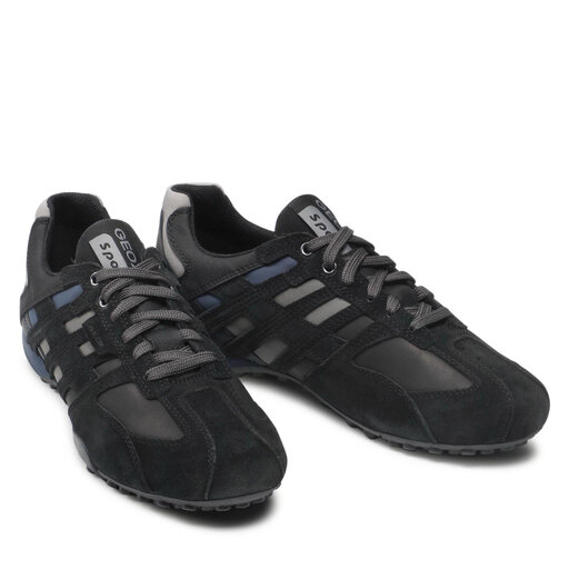 Sneakers Geox U Snake K U4207K 02285 C0052 Noir chaussures