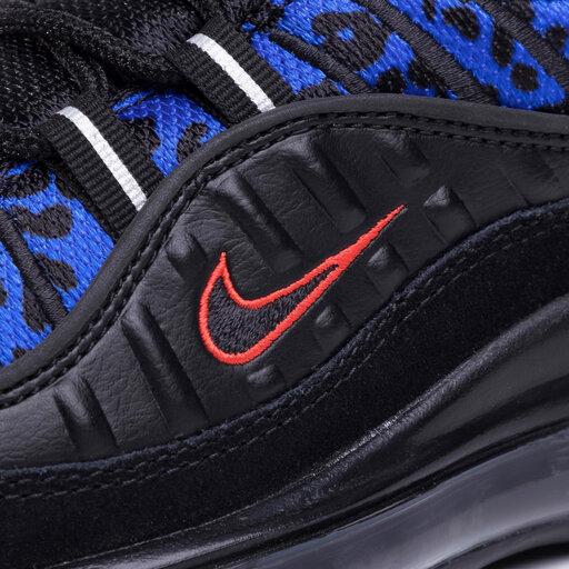 Nikeair max 98 premium black leopard habanero red/racer blue sales