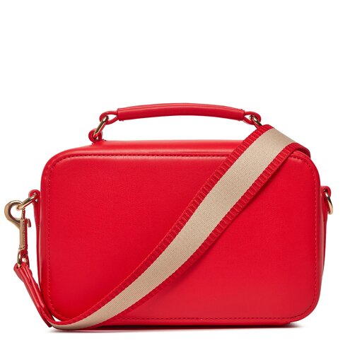 Small mono leather camera bag on sale