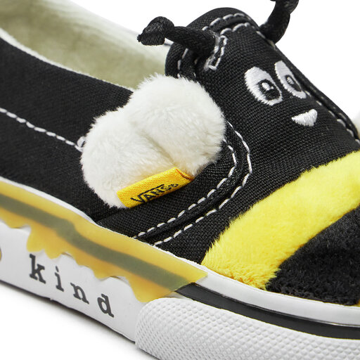 Black white yellow vans store