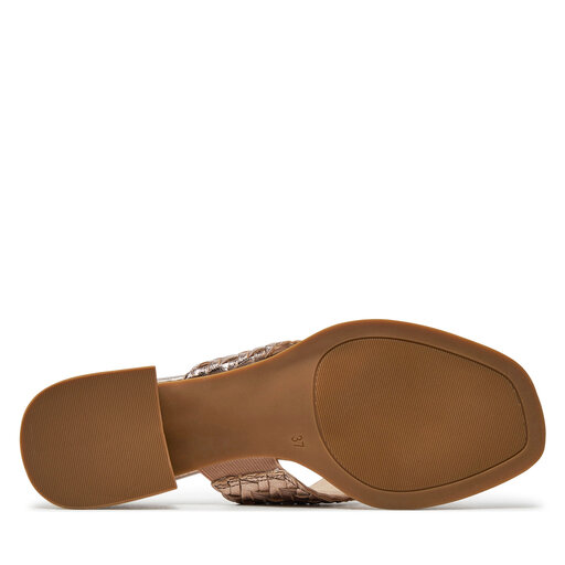 Ciabatte Caprice 9-27206-42 - In Pelle, Larghezza G, Tacco 4cm, Comode Ed Eleganti - Foto 2