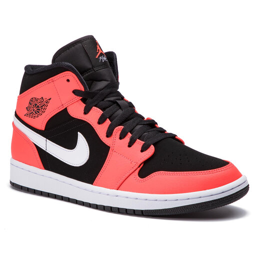 Celsius Pera cosa Zapatos Nike Air Jordan 1 Mid 554724 061 Black/Infrared 23/White •  Www.zapatos.es