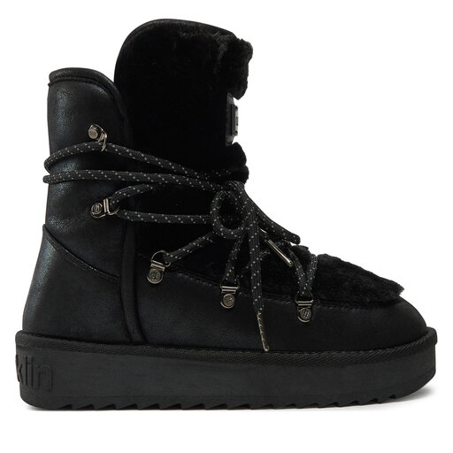 Stivali da neve D.Franklin Nordic Trk Fur DFSH370005 Nero escarpe