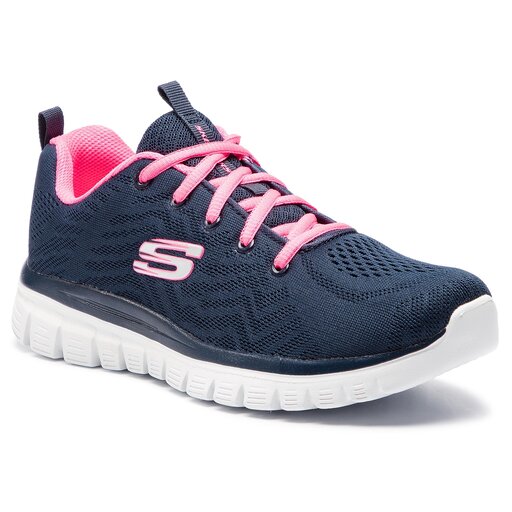 Zapatos Skechers Get Connected 12615/NVHP Pink • Www.zapatos.es
