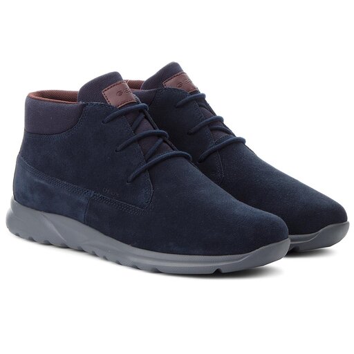 Polacchine Geox U Damian A U840HA 00022 C4002 Blu scuro escarpe