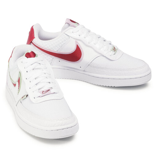 Northeast Shrink hemisphere Pantofi Nike Court Vision Lo Prmv CI7827 100 White/Noble Red/Iced Lilac •  Www.epantofi.ro