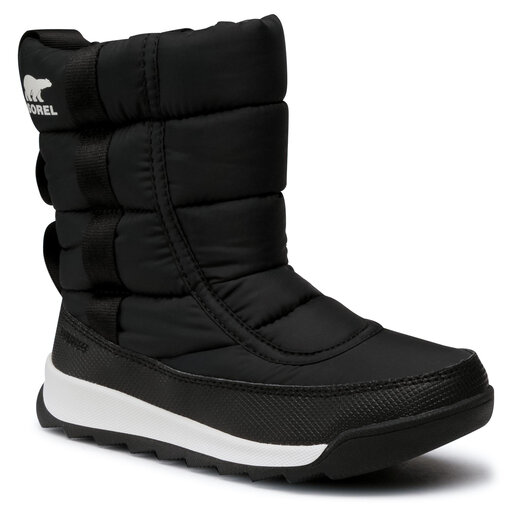 Schneeschuhe Sorel Youth Whitney II Puffy Mid NY3873 Schwarz