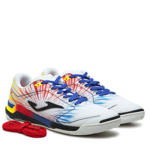 ゆゆ！！ Buty do piłki nożnej Joma Invicto Indoor INVW2476IN Biały