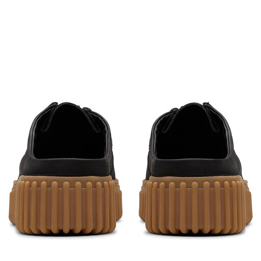 Scarpe Clarks TORHILL PENNY Nero - Tacco Con Plateau, Pelle Italiana - Foto 2