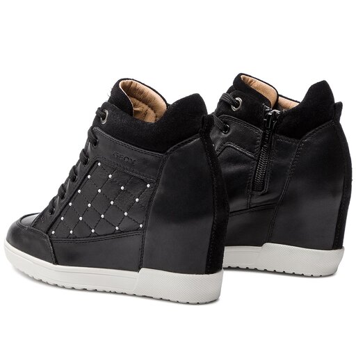 Geox carum 2025 wedge sneaker