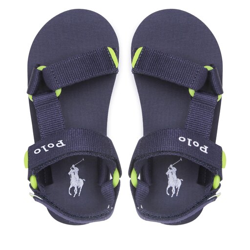 Sandales Polo Ralph Lauren New Haven RF104056 Bleu marine chaussures