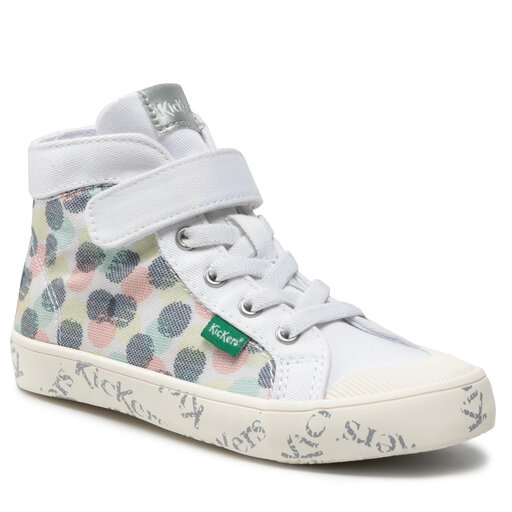 Kickers Baby Sneaker Godup – Canvas-Obermaterial, Klettverschluss – Wasserfeste Babyschuhe Für Jungen Und Mädchen