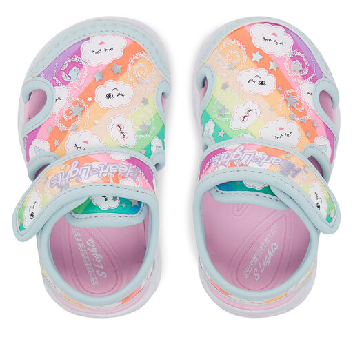 Босоніжки Skechers Heart Lights Sandals-Cutie Clouds 302977N/TQMT