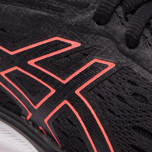 Gel-cumulus 20 black/flash coral top