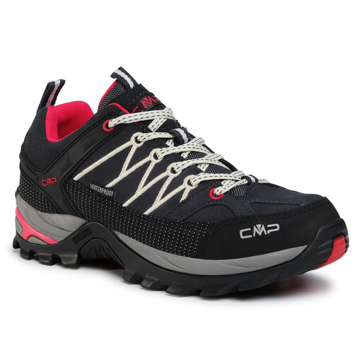 Turistiniai batai CMP Rigel Low Wmn Trekking Shoes Wp 3Q13246 Antracite/Off  White 76UC • Www.eavalyne.lt