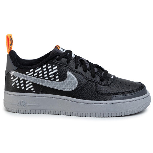 Sneakers Nike Air Force 1 LV8 2 GS BQ5484 001 Gris chaussures