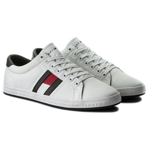 Zapatillas tenis Tommy Hilfiger Essential Detail Sneaker White 100 | zapatos.es