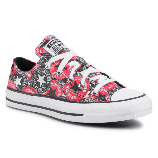 Scarpe da ginnastica Converse Ctas Ox 166986C Rosso escarpe