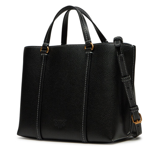 Rankinė PINKO Miranda Shopper Mini AI 24-25 PLTT 104515 A29O Vyšninė |  eavalyne.lt