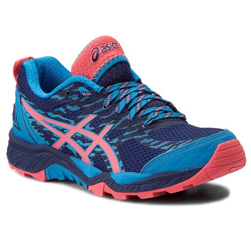 Buty Asics Gel FujiTrabuco 5 T6J5N Indigo Blue Diva Pink Diva Blue 4920 eobuwie .pl