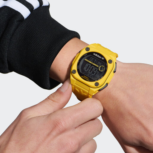 Reloj best sale adidas amarillo
