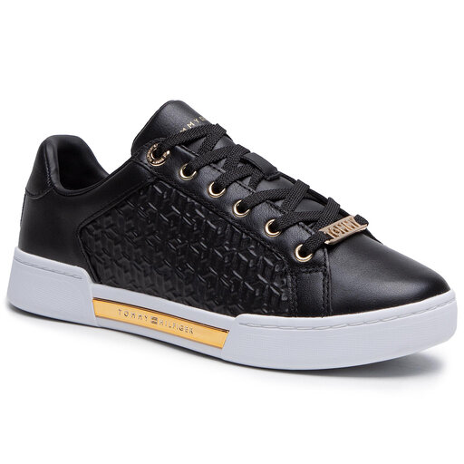 tommy hilfiger monogram sneakers