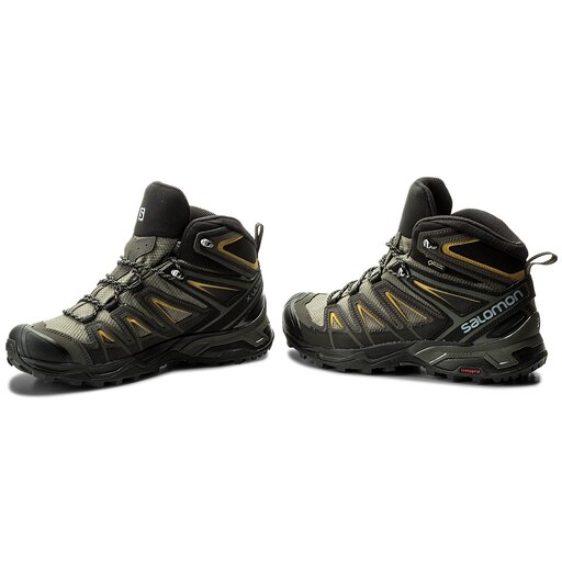 Trekkingschuhe Salomon X Ultra 3 Mid Gtx GORE TEX 401337 28 W0 Grun